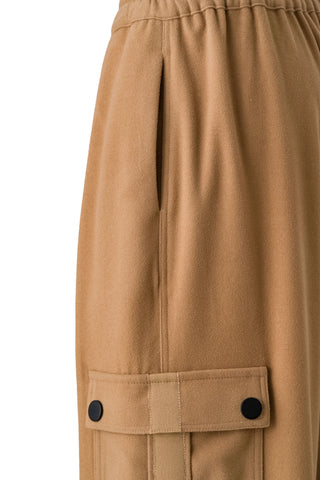 Dalton Cashmere-Blend Cargo Pants – Camel