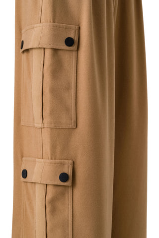 Dalton Cashmere-Blend Cargo Pants – Camel