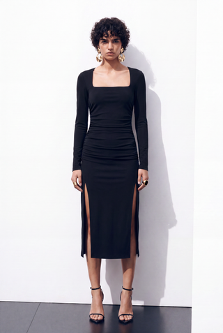 Biyanco Gathered Dress