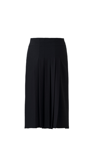 Madeline Pleated Slit Skirt