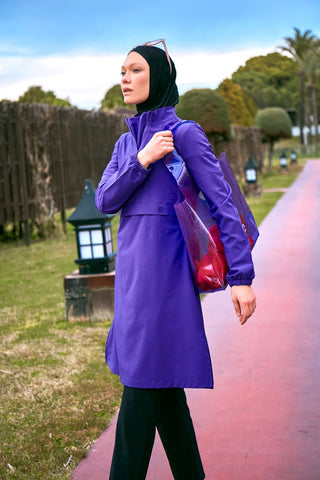Purple Beach Bag C2403