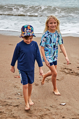 Navy Boys Shorts B2433