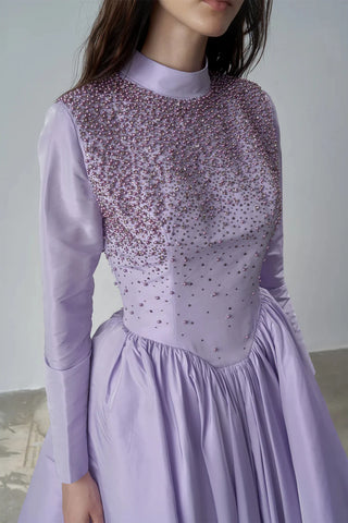 Embellished Princess Ball Gown – Lilac