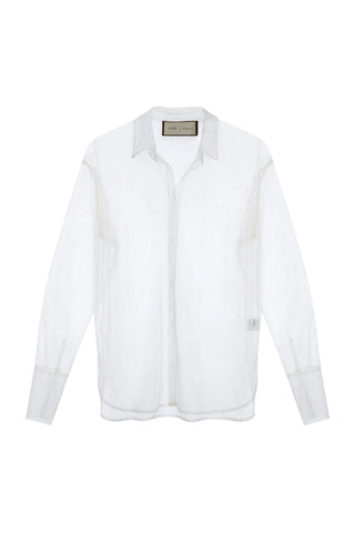 Eleanor Lace Shirt – White