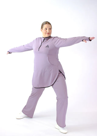 Ayana Performance Tunic - Mysterious Mauve