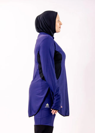 Ayana Performance Tunic - Indigo Ink / Noir