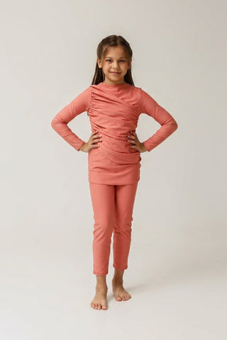 Diana Kids Two Piece Swimwear - Coral