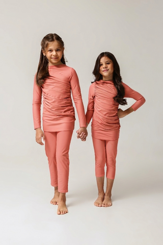 Diana Kids Two Piece Swimwear - Coral