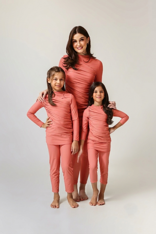 Diana Kids Two Piece Swimwear - Coral