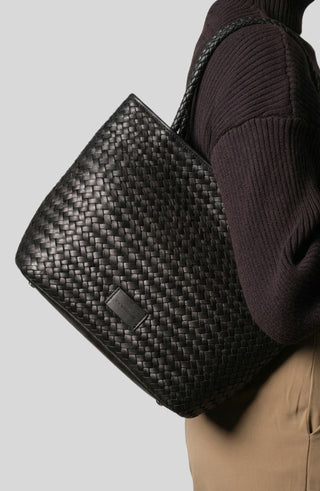 Ecotorie - Lubbock Black Shoulder Bag