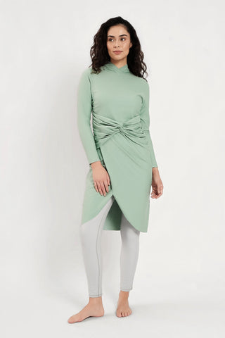 Alba Swim Dress - Sage
