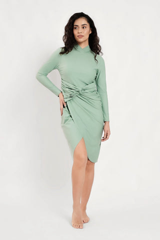 Alba Swim Dress - Sage