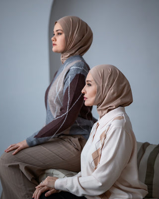 Light Beige Ready-to-Wear Hijab