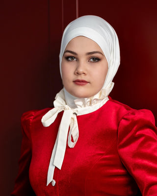 White Ready-to-Wear Hijab