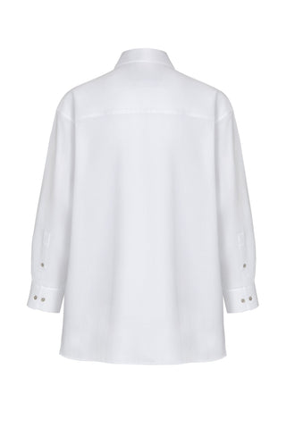 Teardrop Shirt Swarovski Stone Detail 100% Cotton