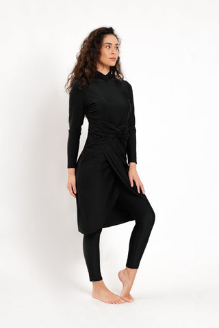 Alba Swim Dress - Black