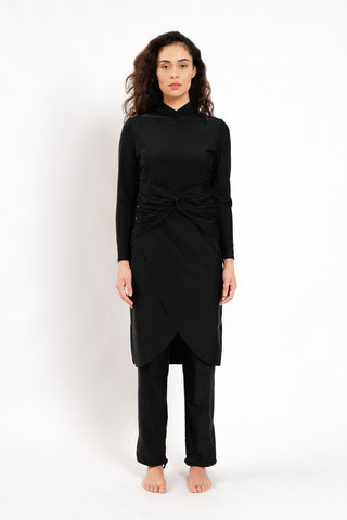 Alba Swim Dress - Black