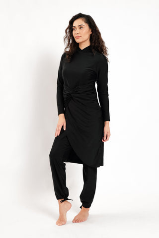 Alba Swim Dress - Black