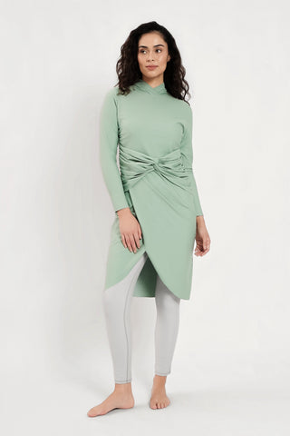 Alba Swim Dress - Sage