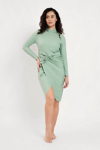 Alba Swim Dress - Sage