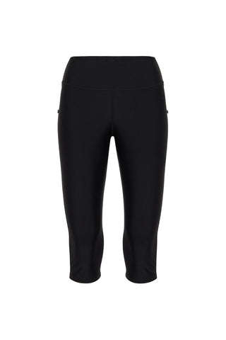 Capri Swim Tights - Black