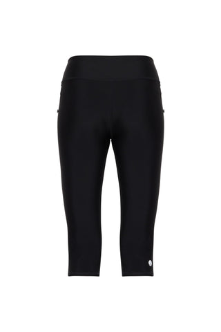 Capri Swim Tights - Black
