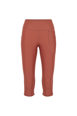 Capri Swim Tights - Clay
