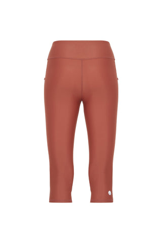 Capri Swim Tights - Clay