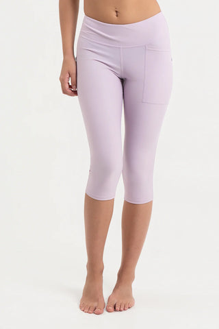 Capri Swimming Leggings with the Pocket - Bloom