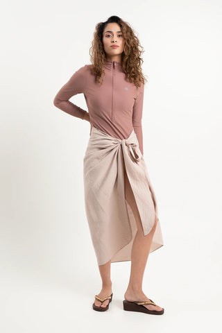 Clea Multi-Way Sarong – Shell