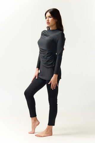 Diana Swim Dress - Black