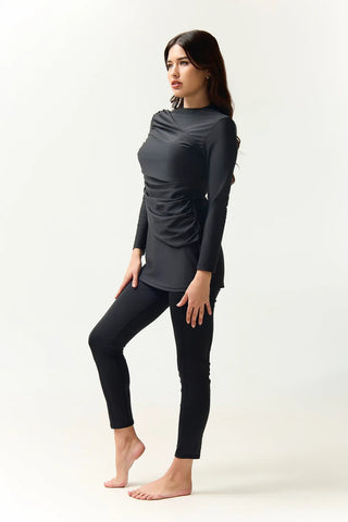 Diana Swim Dress - Black