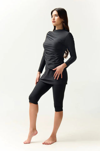 Diana Swim Dress - Black