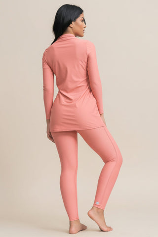 Diana Swim Dress - Coral