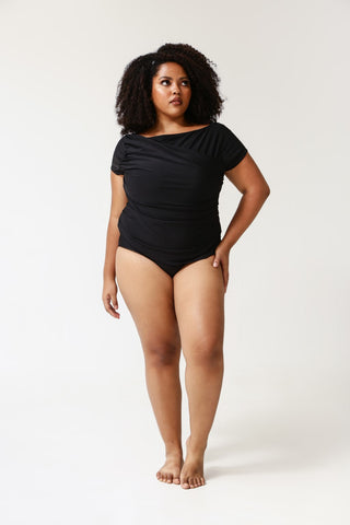 Diana Midi Swimsuit - Black