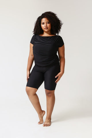 Diana Midi Swimsuit - Black