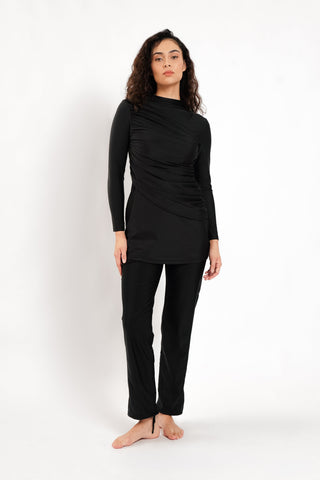 Diana Swim Dress - Black