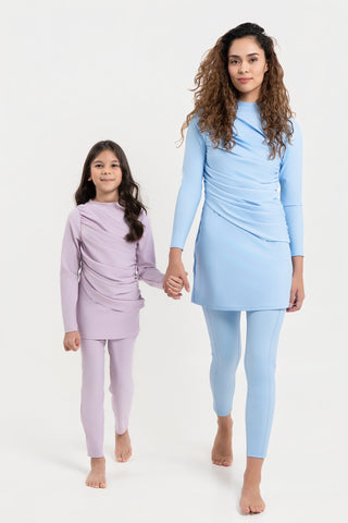 Diana Swim Dress - Sky