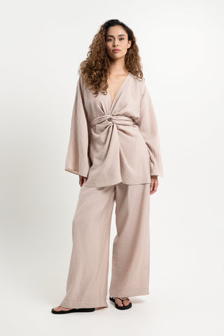 Elan Wrap Top - Shell