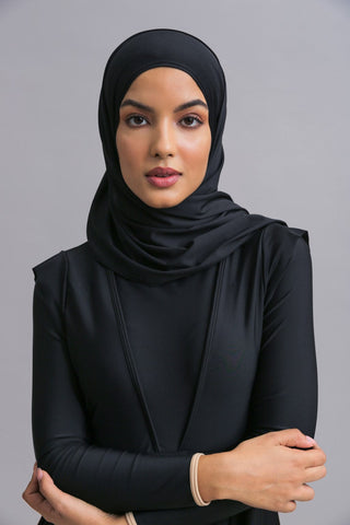 Slip on Scarf - Black