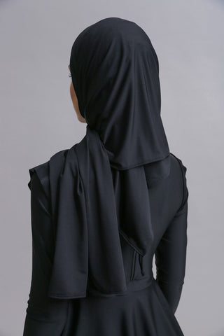Slip on Scarf - Black