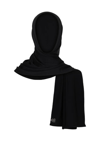 Slip on Scarf - Black