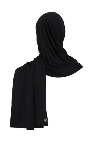 Slip on Scarf - Black