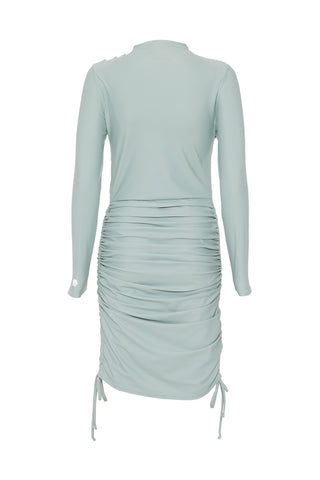 Isla Swim Dress - Aqua