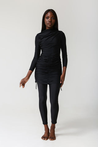 Isla Swim Dress - Black