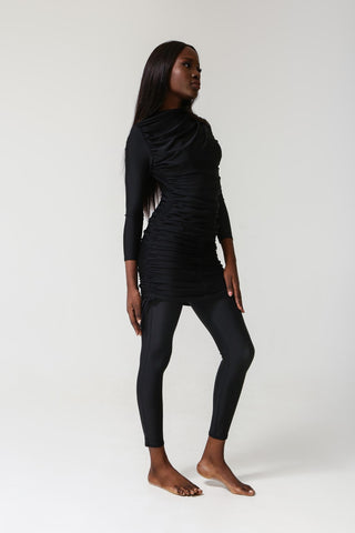 Isla Swim Dress - Black