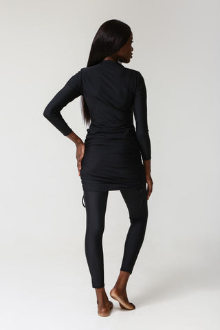 Isla Swim Dress - Black