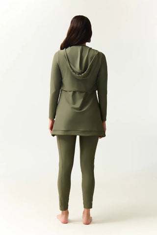 Kaya Swim Dress - Olive