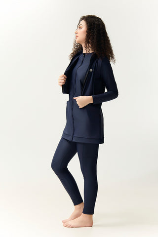 Kaya Swim Dress - Midnight