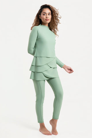 Lula Swim Dress - Sage